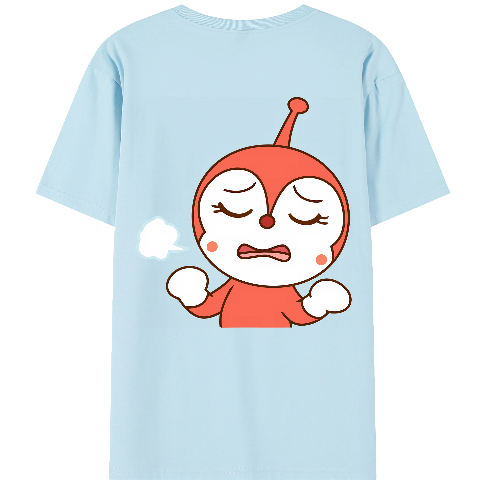 （画像用） アンパンマン Anpanman 綿100％半袖Tシャツ（背面プリント）